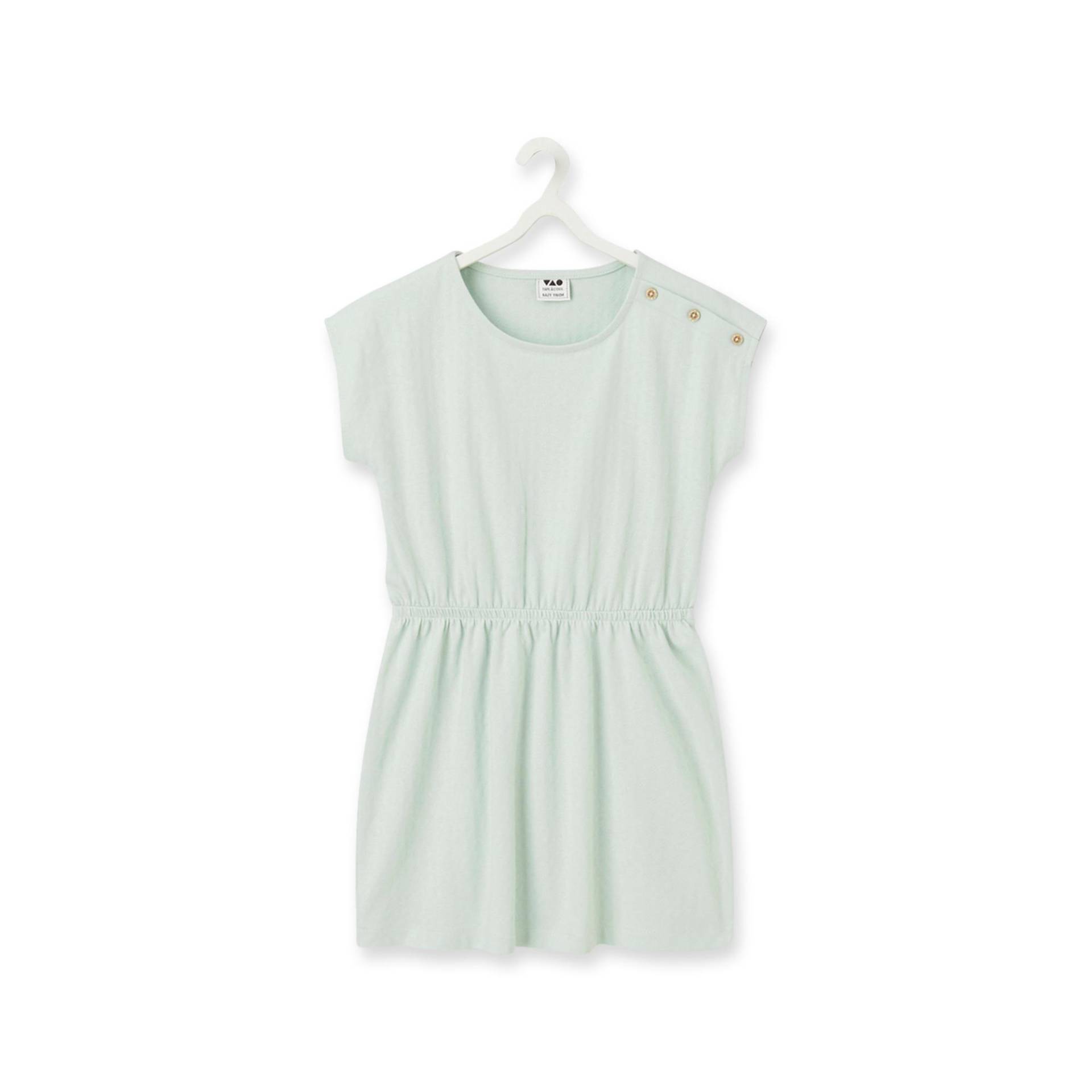 Freizeitkleid, Kurzarm Mädchen Mint 8A von TAO KIDS