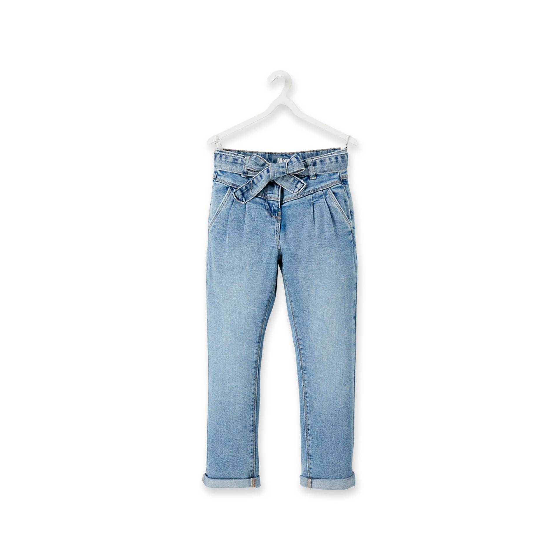 Hose Mädchen Blau Denim 4A von TAO KIDS