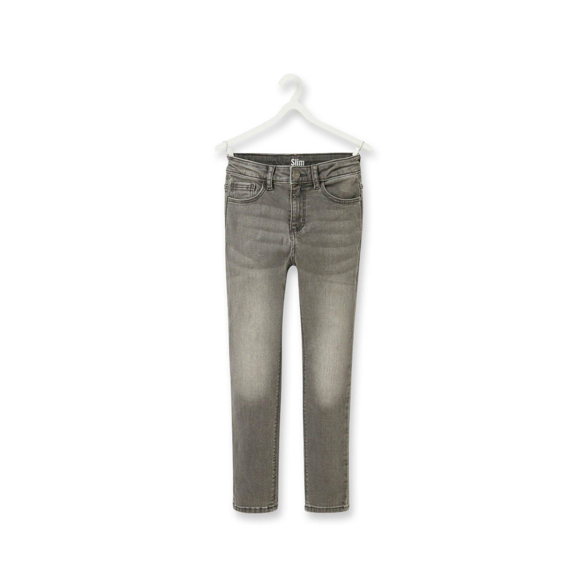 Lange Hose, Slim Fit Jungen Grau 12A von TAO KIDS