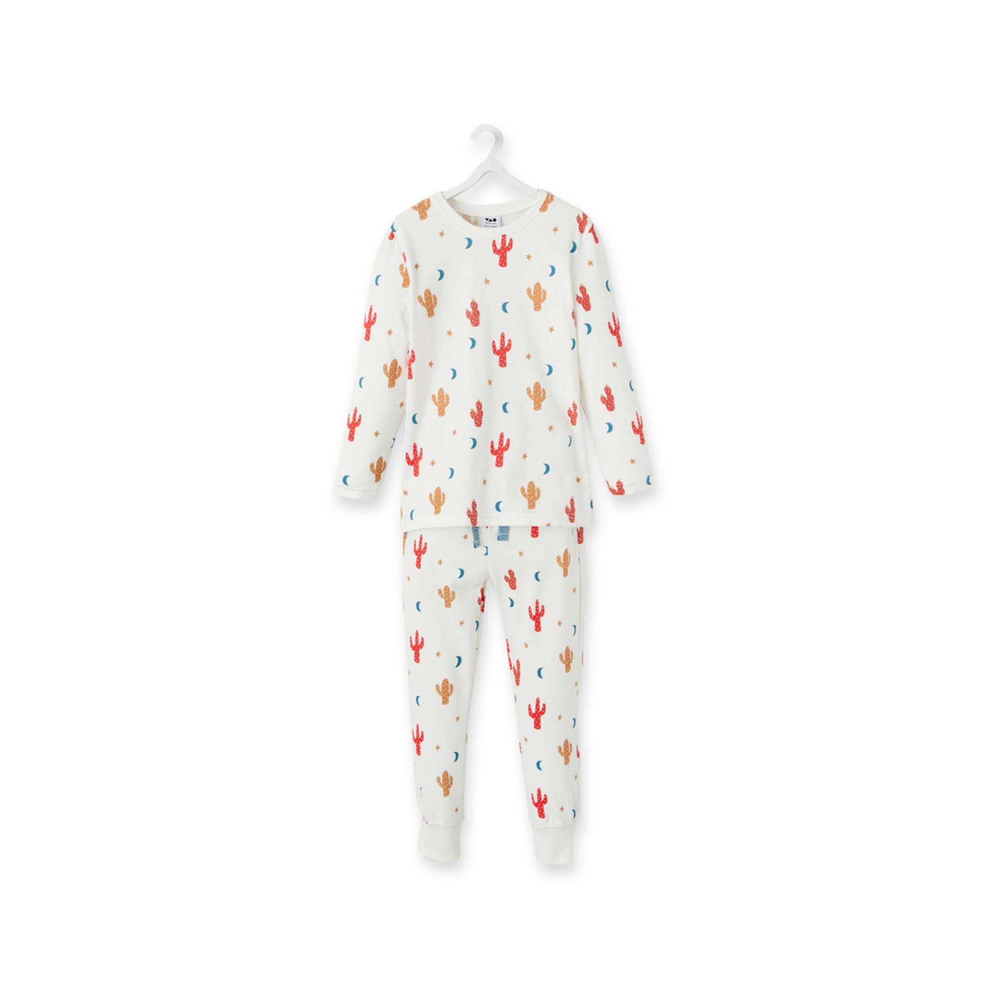 Pyjama-set Lang, Langarm Jungen Ecru 12A von TAO KIDS