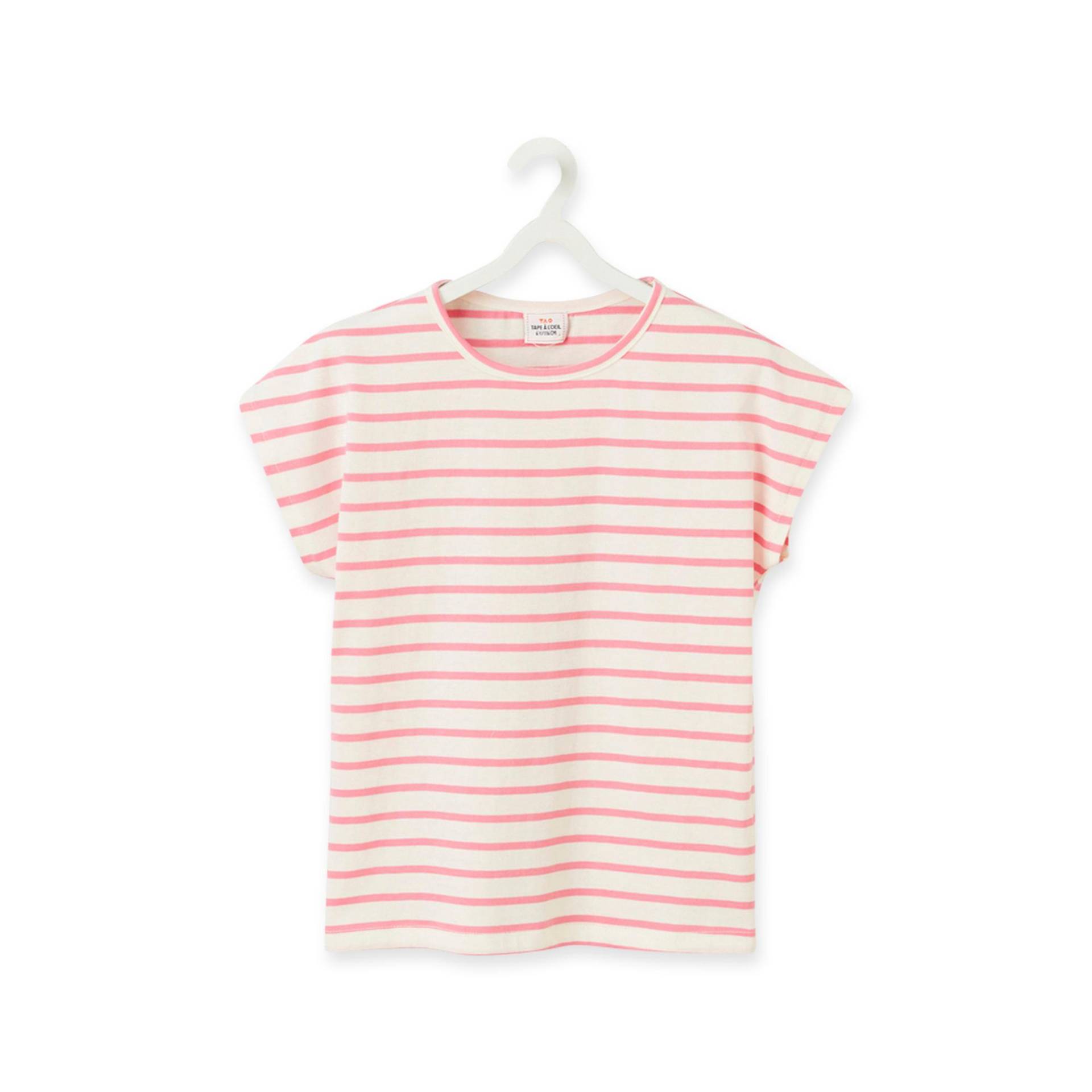 T-shirt, Rundhals, Kurzarm Mädchen Pink 4A von TAO KIDS