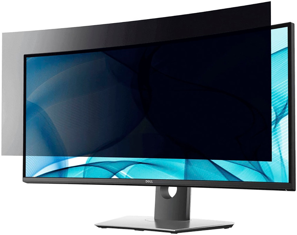 Targus Displayschutzfolie »2-way Privacy Screen«, für Dell 34" Wide Curved Monitor, Displayschutz, Bildschirmschutz, Blickschutz, einfaches Anbringen von Targus