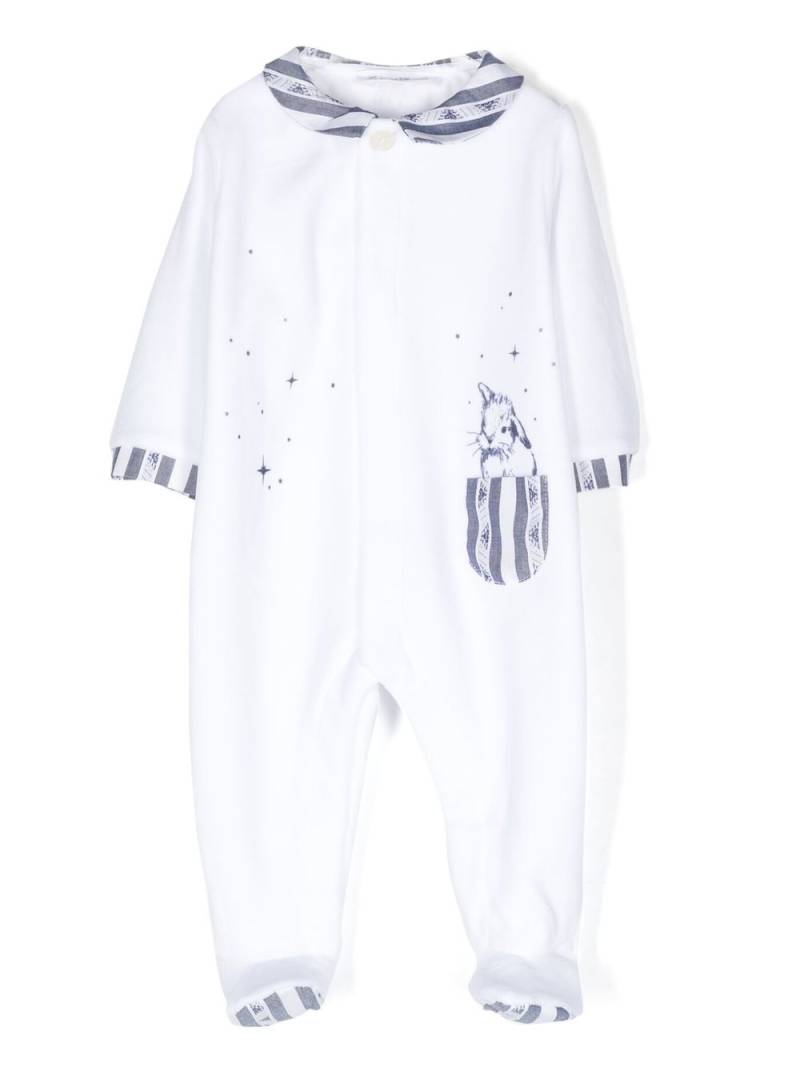 Tartine Et Chocolat Bunny print pajamas - White von Tartine Et Chocolat