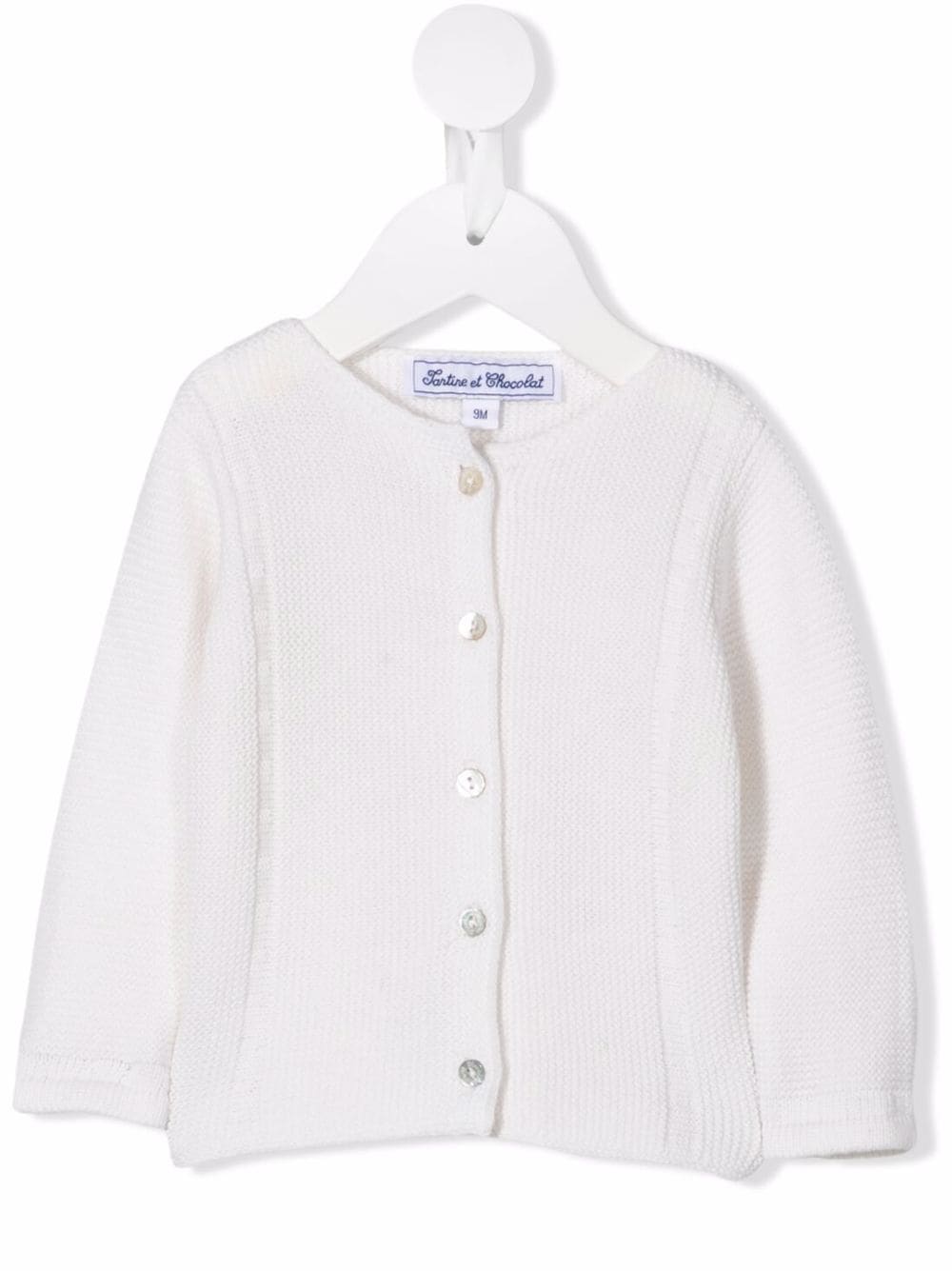 Tartine Et Chocolat button-down knit cardigan - White von Tartine Et Chocolat