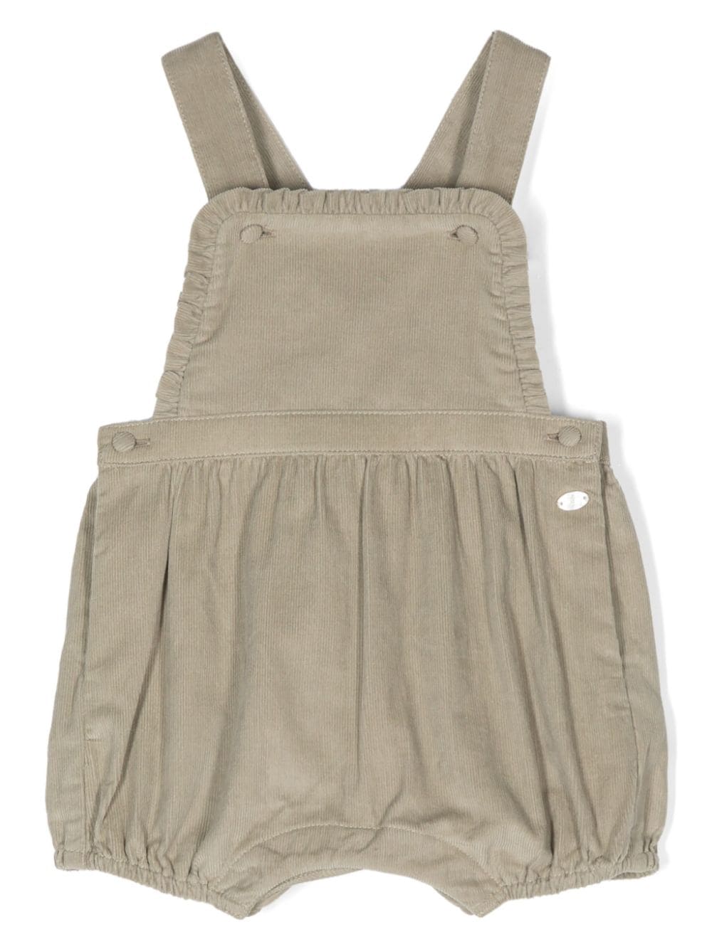 Tartine Et Chocolat cotton dungaree shorts - Green von Tartine Et Chocolat