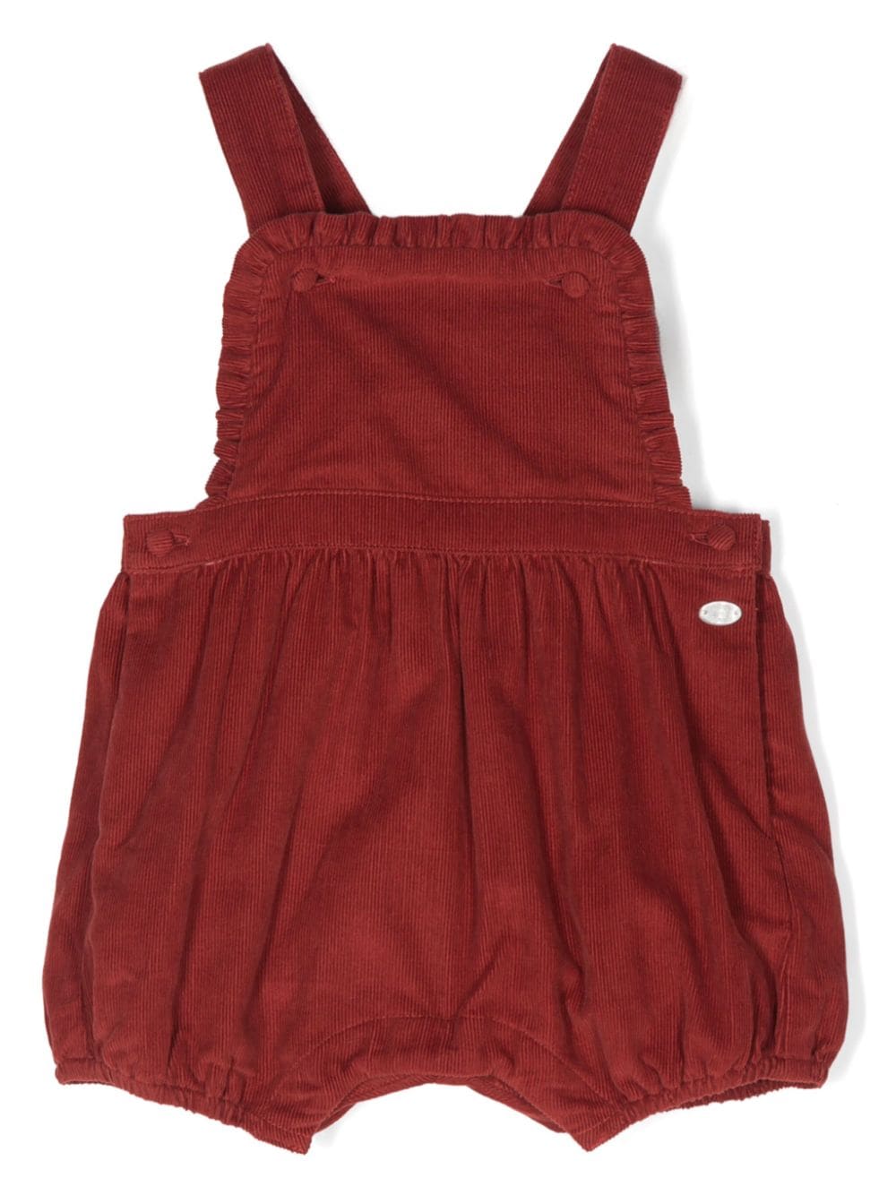 Tartine Et Chocolat cotton dungaree shorts - Red von Tartine Et Chocolat