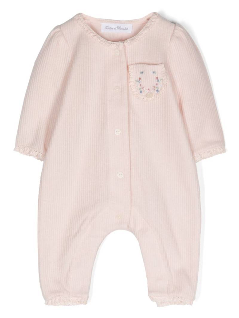 Tartine Et Chocolat cotton romper - Pink von Tartine Et Chocolat