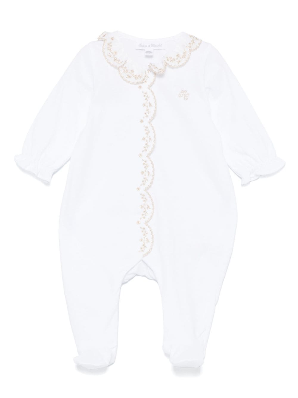 Tartine Et Chocolat embroidered-logo pajamas - White von Tartine Et Chocolat