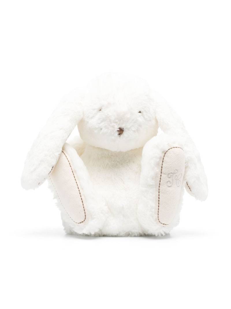 Tartine Et Chocolat embroidered-logo rabbit plush toy - White von Tartine Et Chocolat