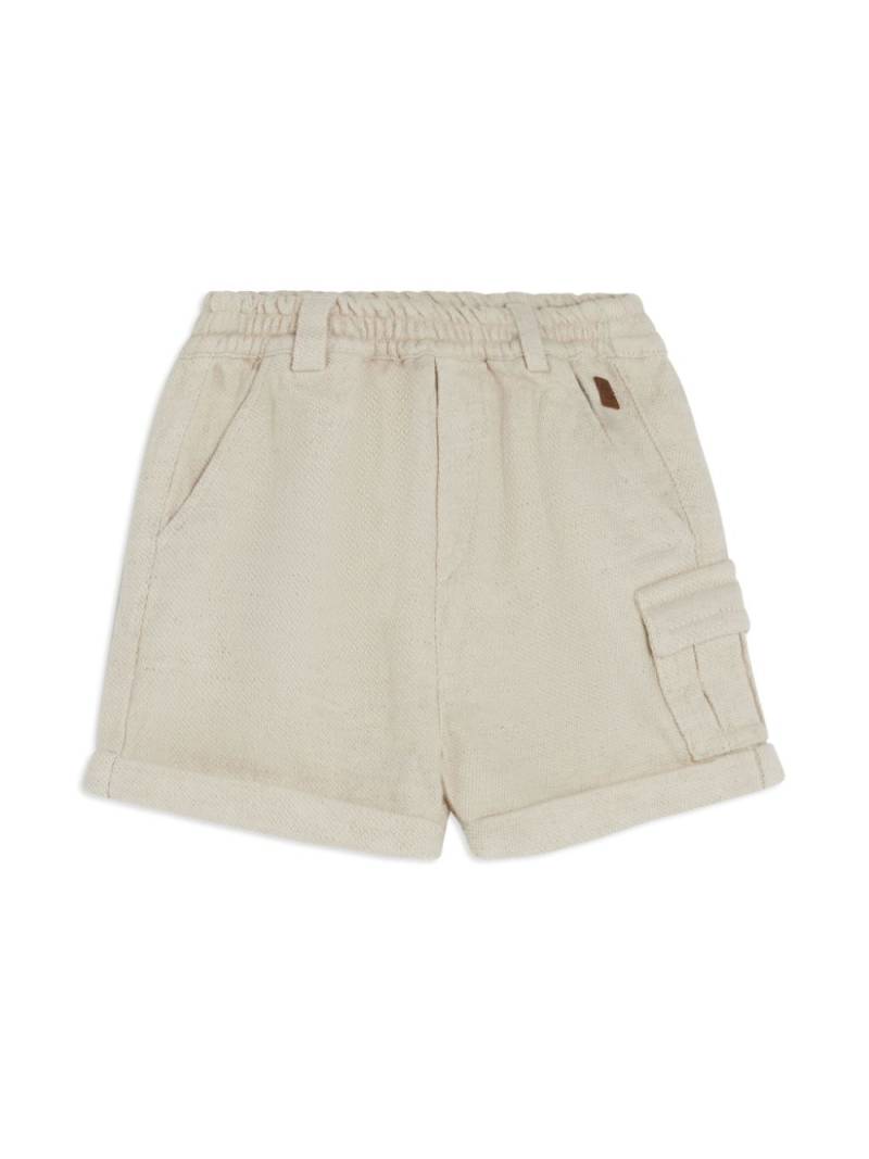 Tartine Et Chocolat flap-pocket shorts - Neutrals von Tartine Et Chocolat