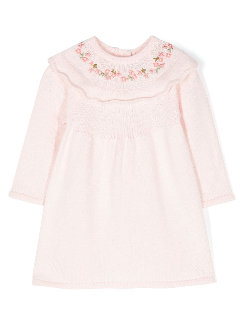 Tartine Et Chocolat floral-embroidered dress - Pink von Tartine Et Chocolat