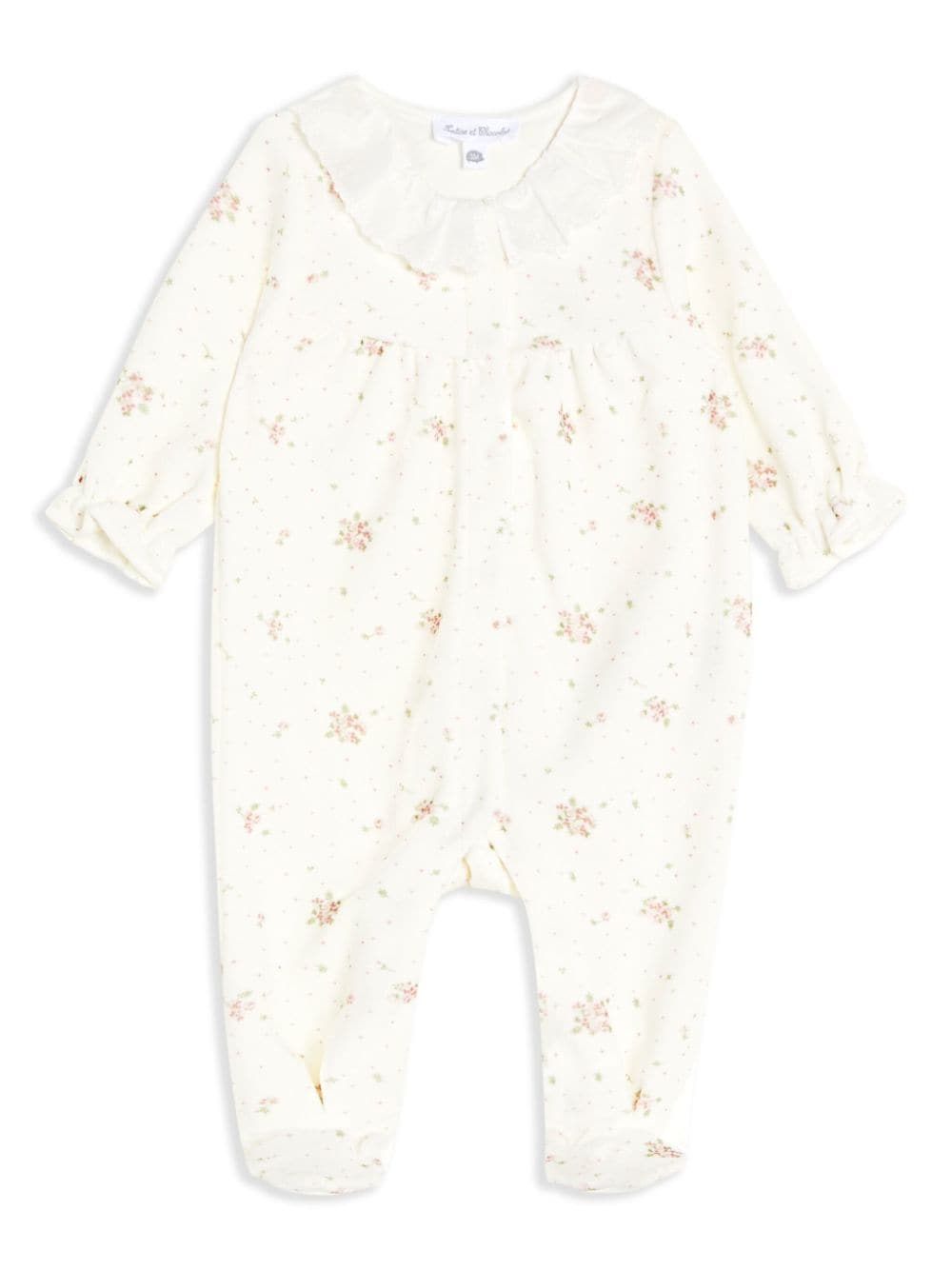 Tartine Et Chocolat floral-print cotton pajamas - White von Tartine Et Chocolat