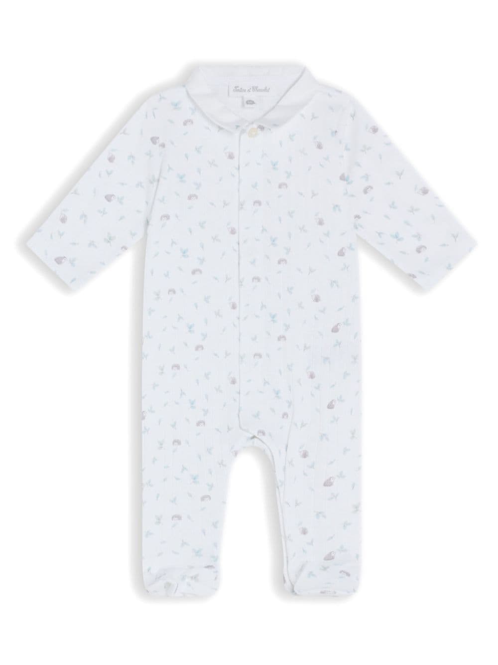 Tartine Et Chocolat floral-print cotton pajamas - White von Tartine Et Chocolat