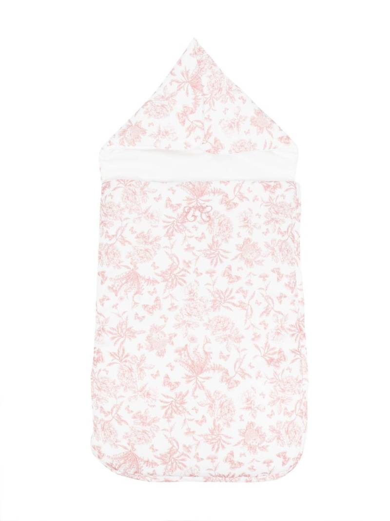 Tartine Et Chocolat floral-print cotton sleep bag - White von Tartine Et Chocolat