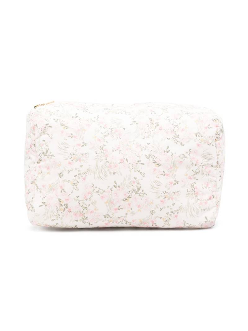 Tartine Et Chocolat floral-print toiletry bag - White von Tartine Et Chocolat