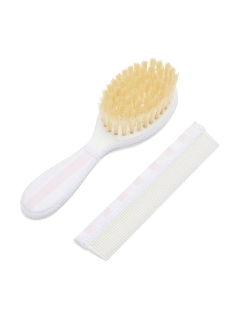 Tartine Et Chocolat hair brush and comb set - White von Tartine Et Chocolat