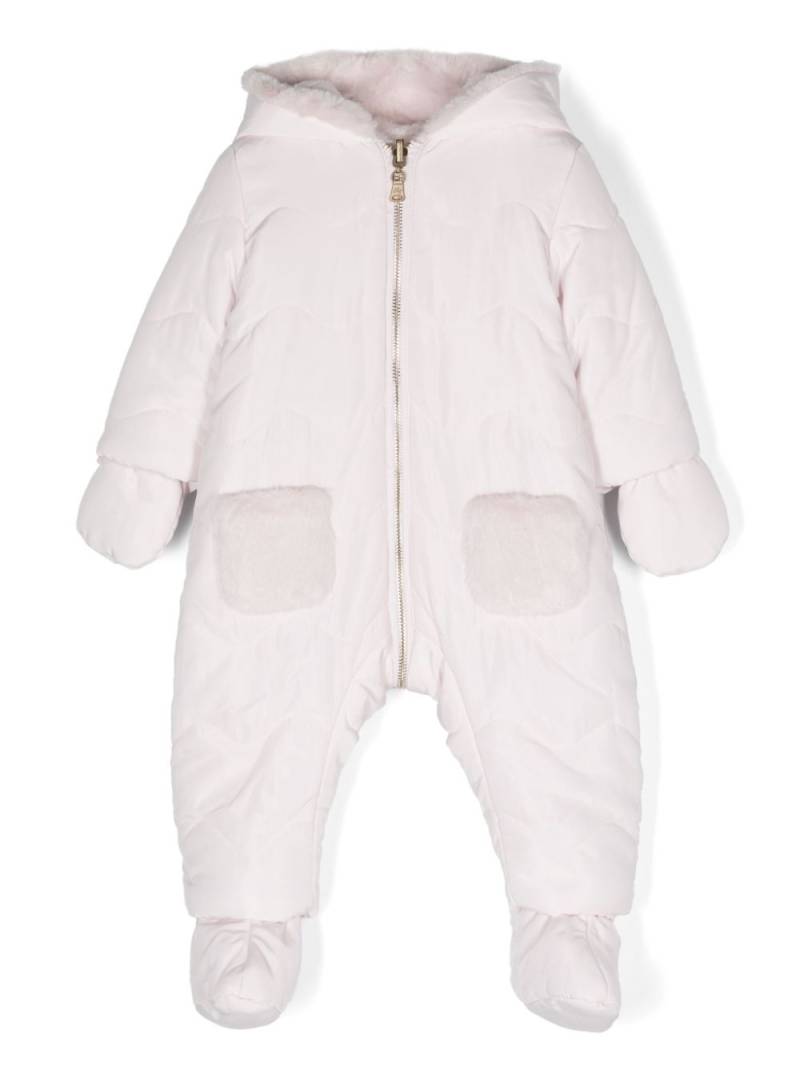 Tartine Et Chocolat hooded zip-up snow suit - Pink von Tartine Et Chocolat