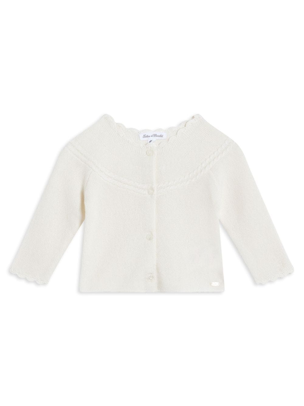 Tartine Et Chocolat knitted cardigan - White von Tartine Et Chocolat