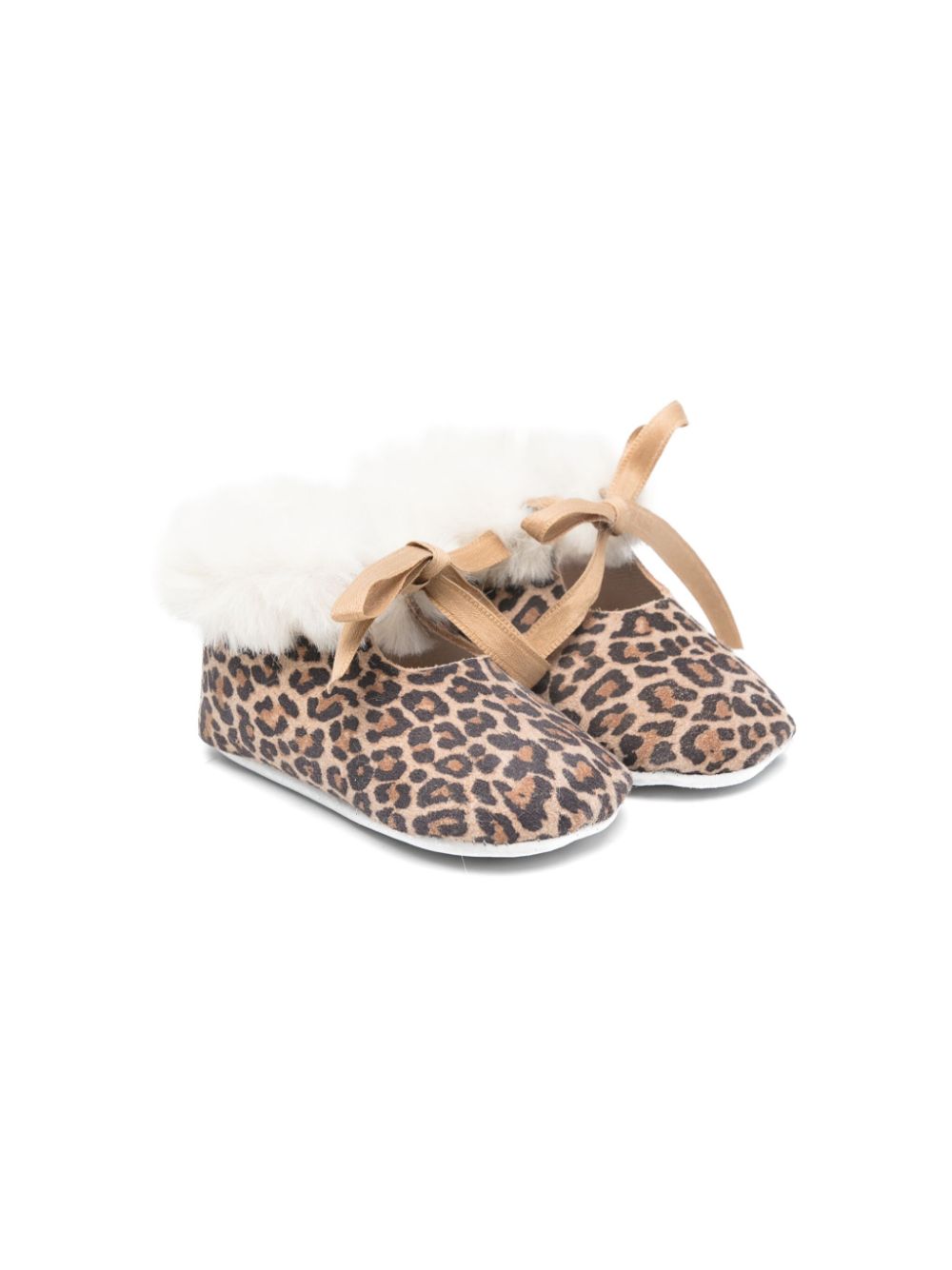 Tartine Et Chocolat leopard-motif pre-walkers - Brown von Tartine Et Chocolat