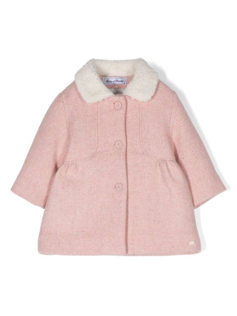 Tartine Et Chocolat long-sleeve spread-collar coat - Pink von Tartine Et Chocolat