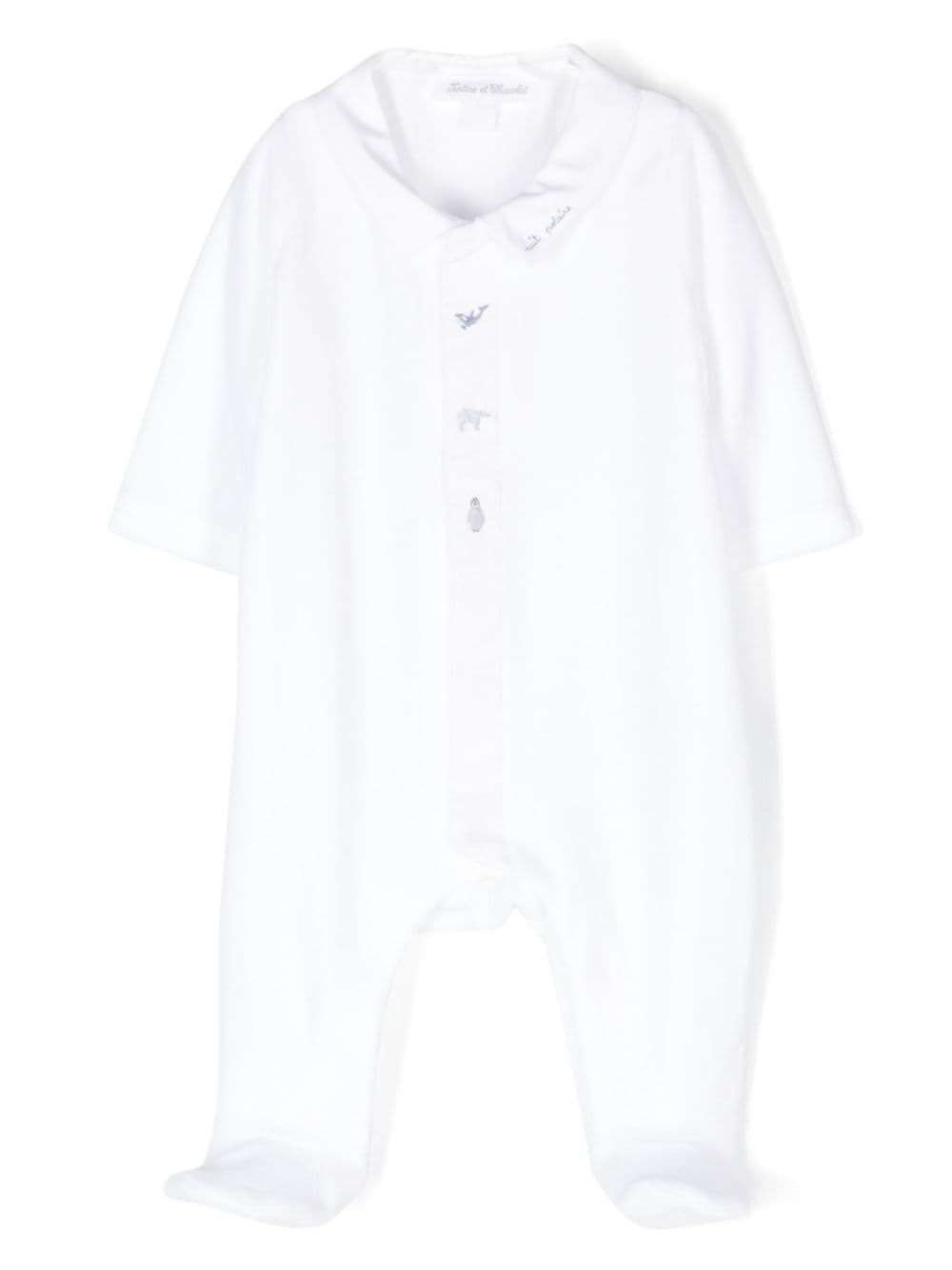 Tartine Et Chocolat marine animals pajamas - White von Tartine Et Chocolat