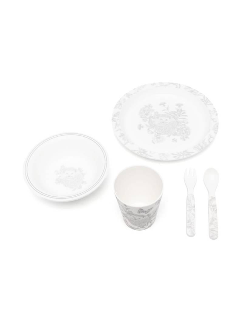 Tartine Et Chocolat set-of-five tableware pieces - White von Tartine Et Chocolat