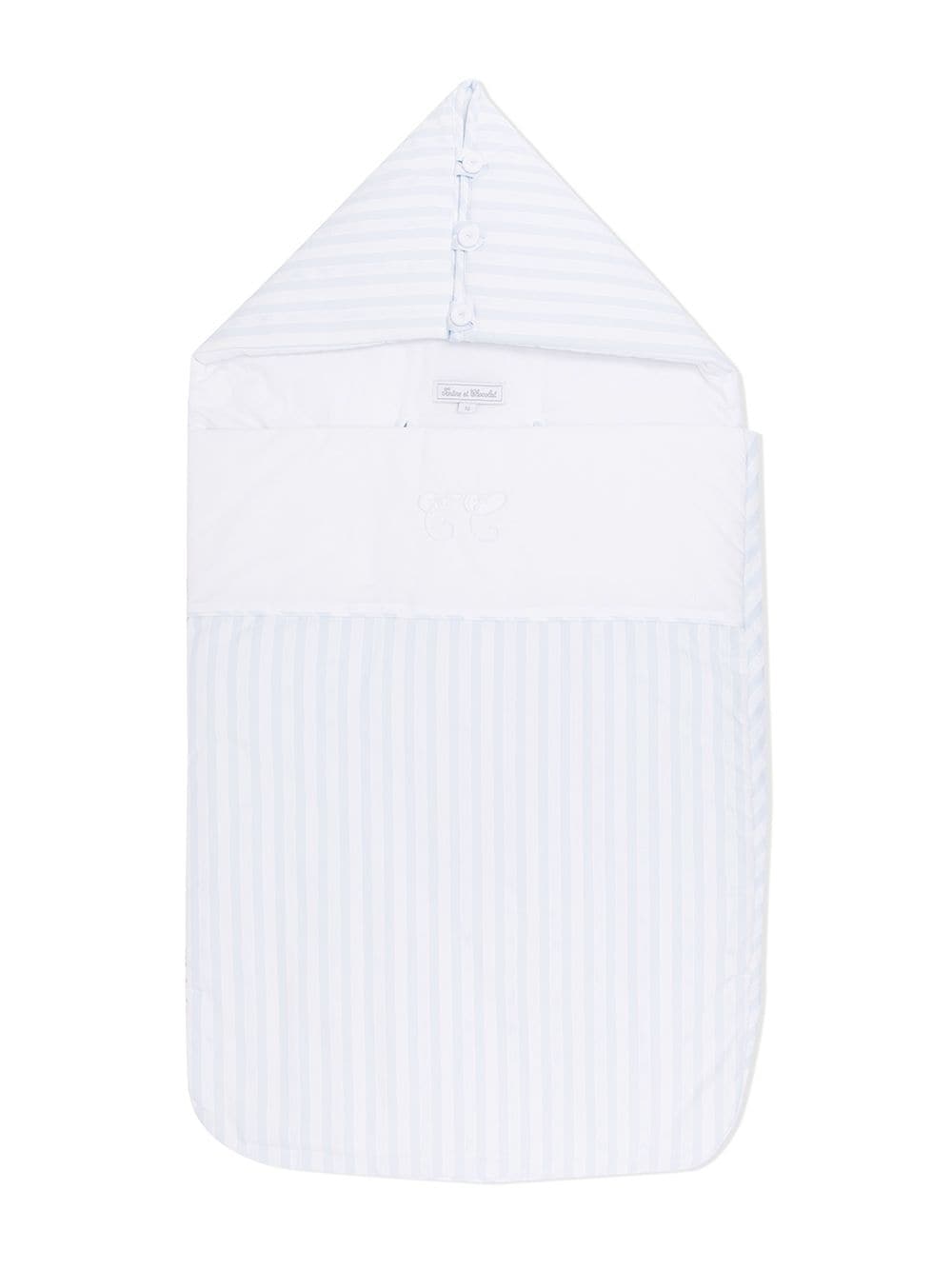 Tartine Et Chocolat striped cotton nest - White von Tartine Et Chocolat