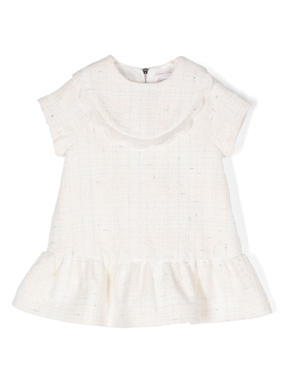 Tartine Et Chocolat tweed dress - White von Tartine Et Chocolat