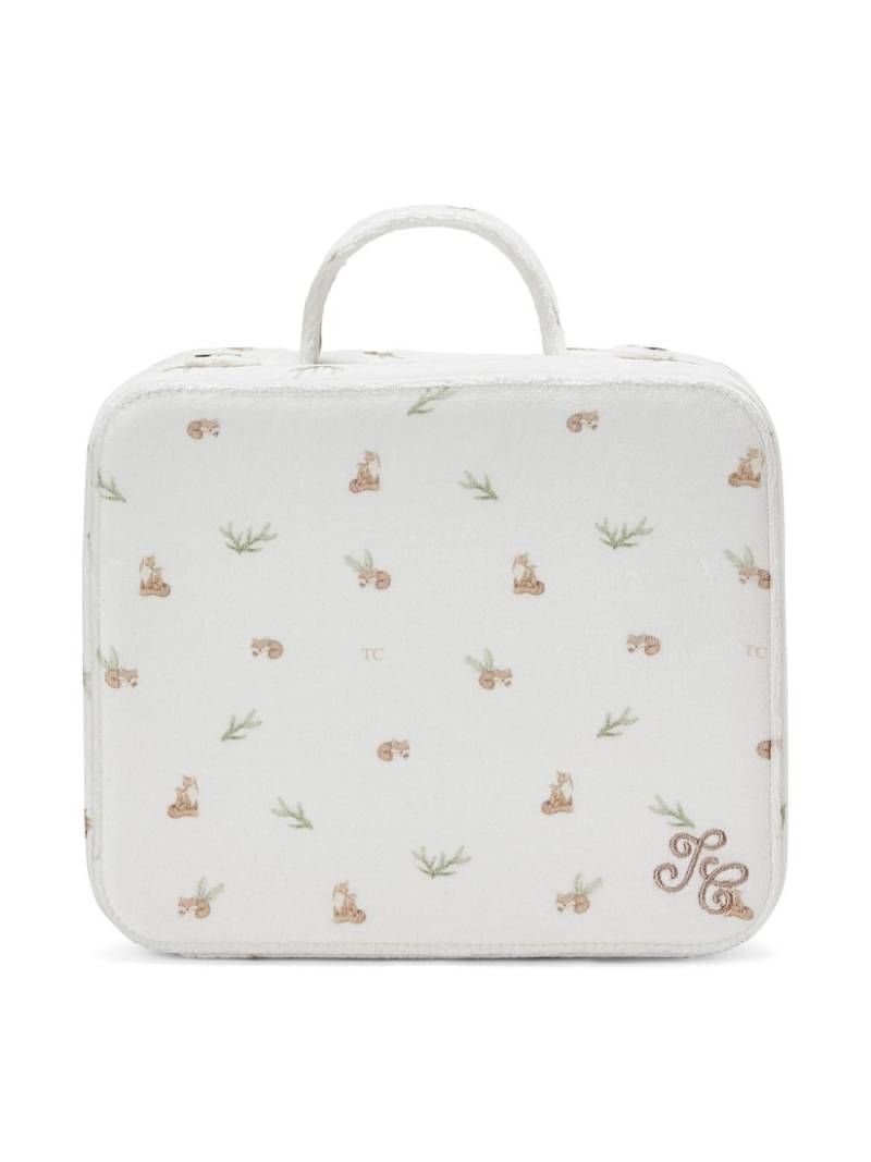 Tartine Et Chocolat velvet changing bag - White von Tartine Et Chocolat