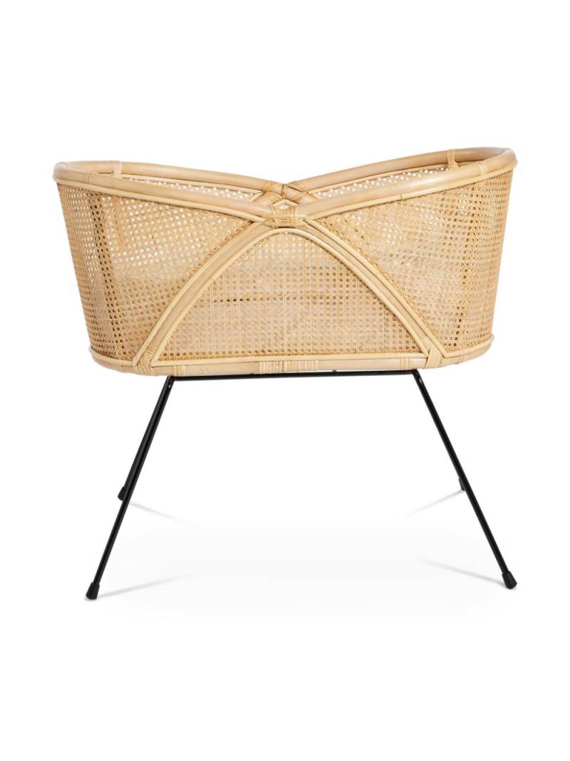 Tartine Et Chocolat woven cane cradle (97cm x 60cm) - Neutrals von Tartine Et Chocolat