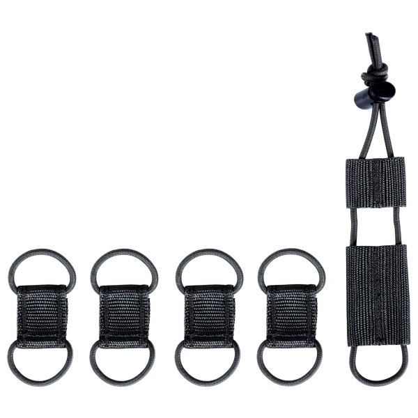 Tasmanian Tiger - TT Cable Manager Set - Molle-Befestigungsschlaufe schwarz von Tasmanian Tiger