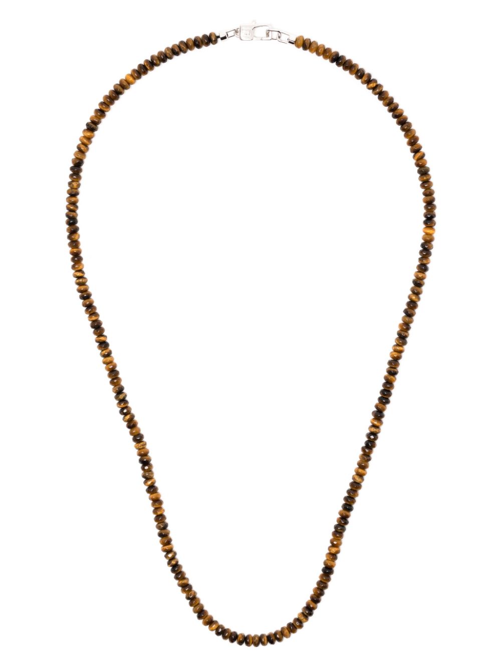 Tateossian Nodo-style beaded necklace - Brown von Tateossian