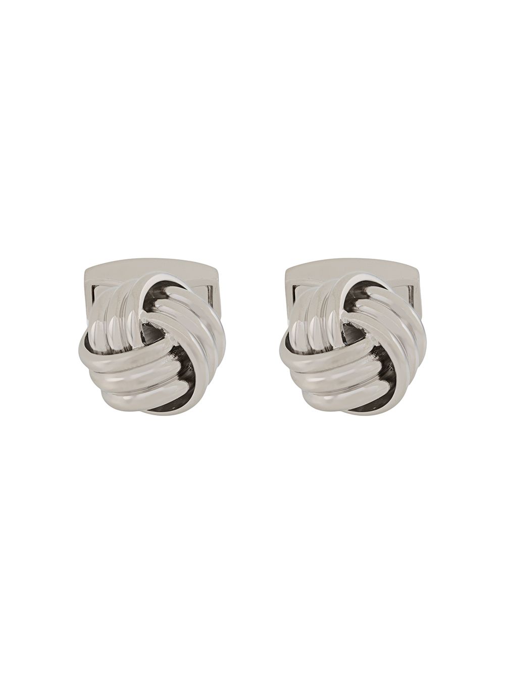 Tateossian knot cufflinks - Silver von Tateossian