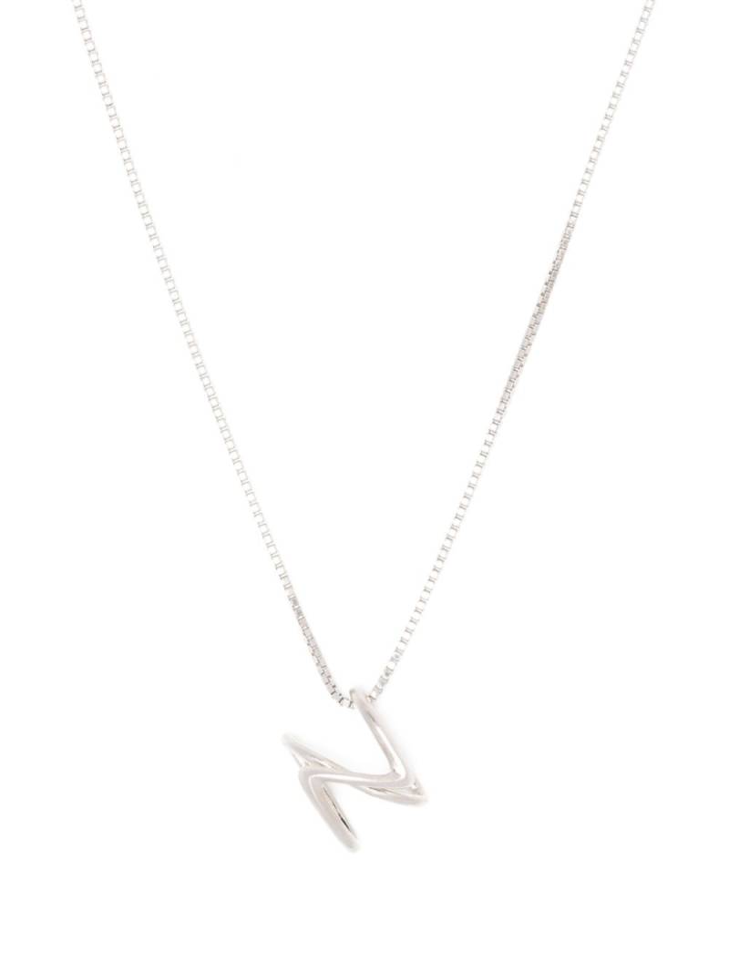 Tateossian x Zaha Hadid Apex pendant necklace - Silver von Tateossian