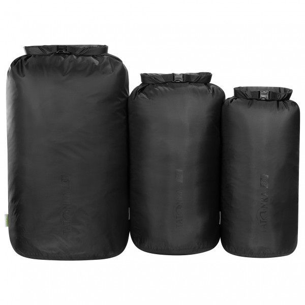 Tatonka - Dry Sack Set III - Packsack Gr 10 l / 18 l / 30 l schwarz/grau von Tatonka