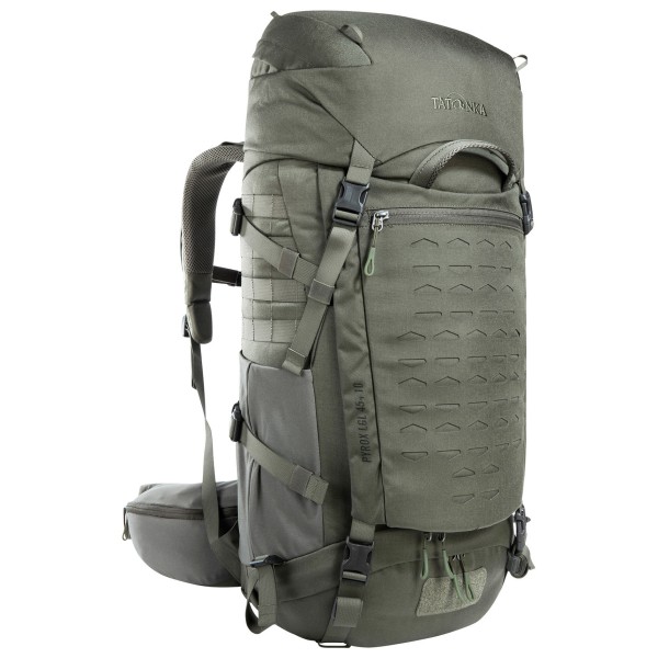 Tatonka - Pyrox 45+10 BC - Trekkingrucksack Gr 45 + 10 l oliv/grau von Tatonka