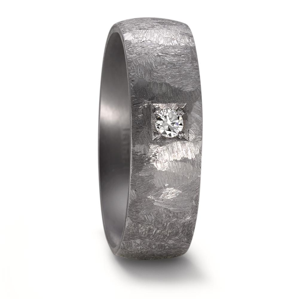 TeNo Damen Partnerring 999 Tantal Diamant 0.05 ct, w-si von TeNo