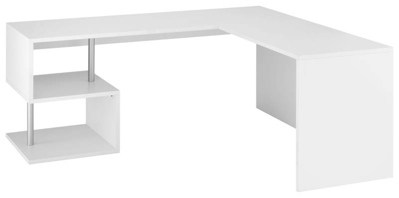 INOSIGN Eckschreibtisch »Esse, Schreibtisch im modernen Design«, mit oder ohne Monitoraufsatz Breite 180/160 cm, "Made in Italy" von INOSIGN