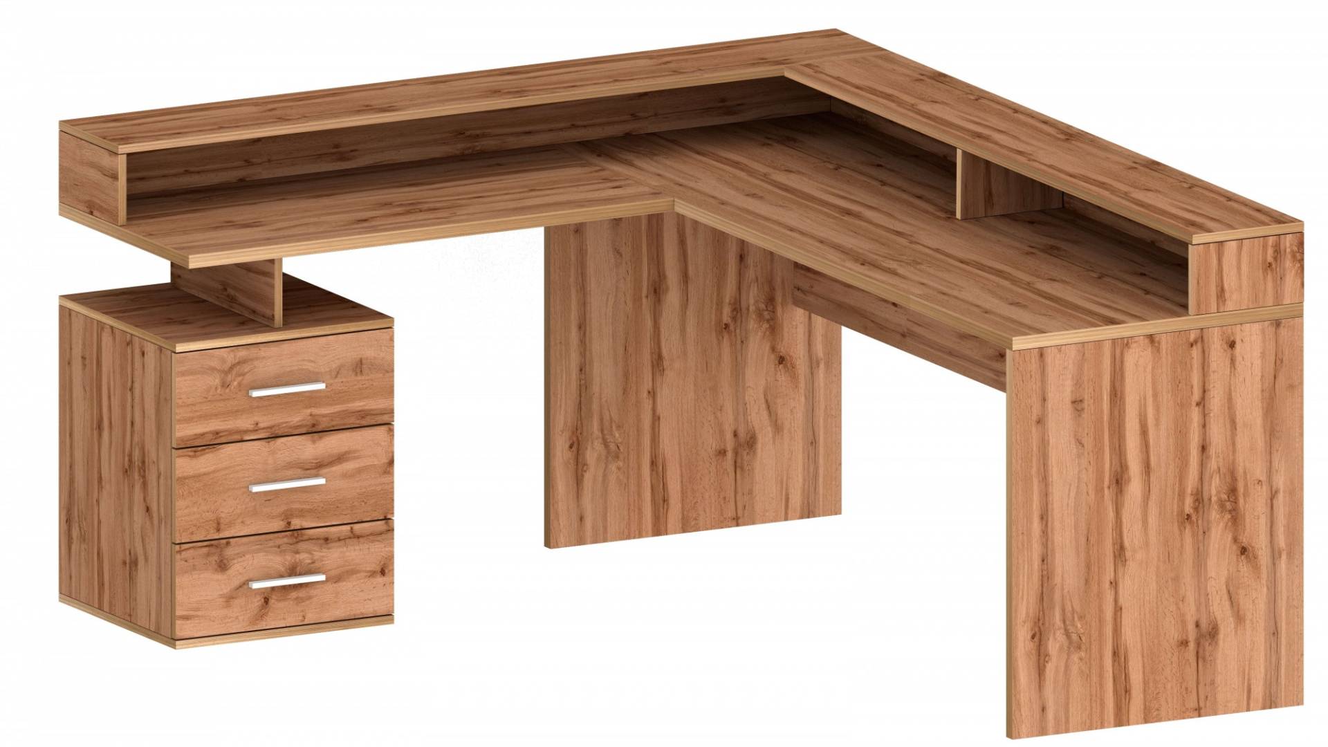 INOSIGN Eckschreibtisch »New Selina«, Schreibtisch, Schubkästen, mit oder ohne Monitoraufsatz, B 180/160 cm INOSIGN Eckschreibtisch »New Selina«, Schreibtisch, Schubkästen, mit oder ohne Monitoraufsatz, B 180/160 cm von INOSIGN