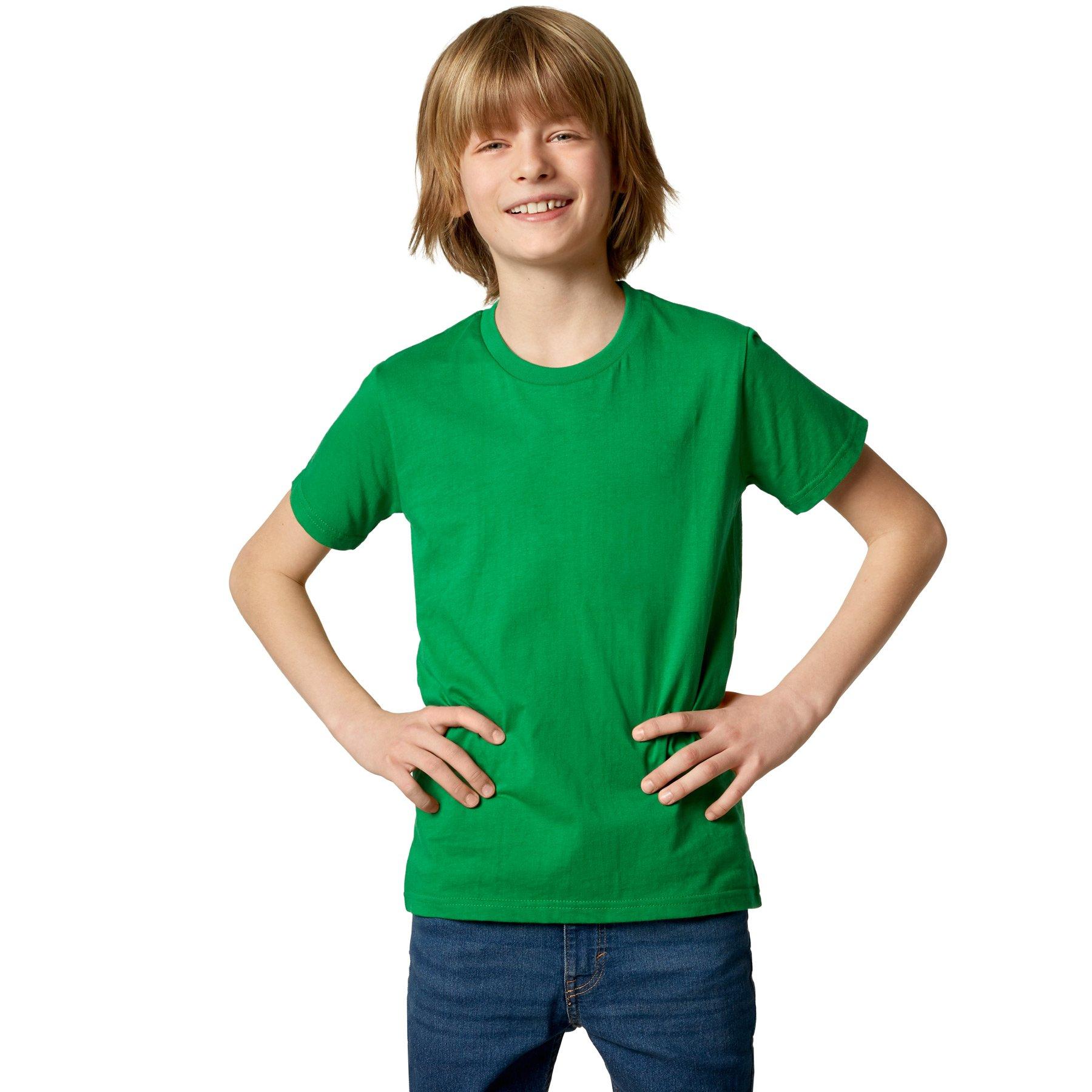 T-shirt Kinder Jungen Grün 104 von Tectake