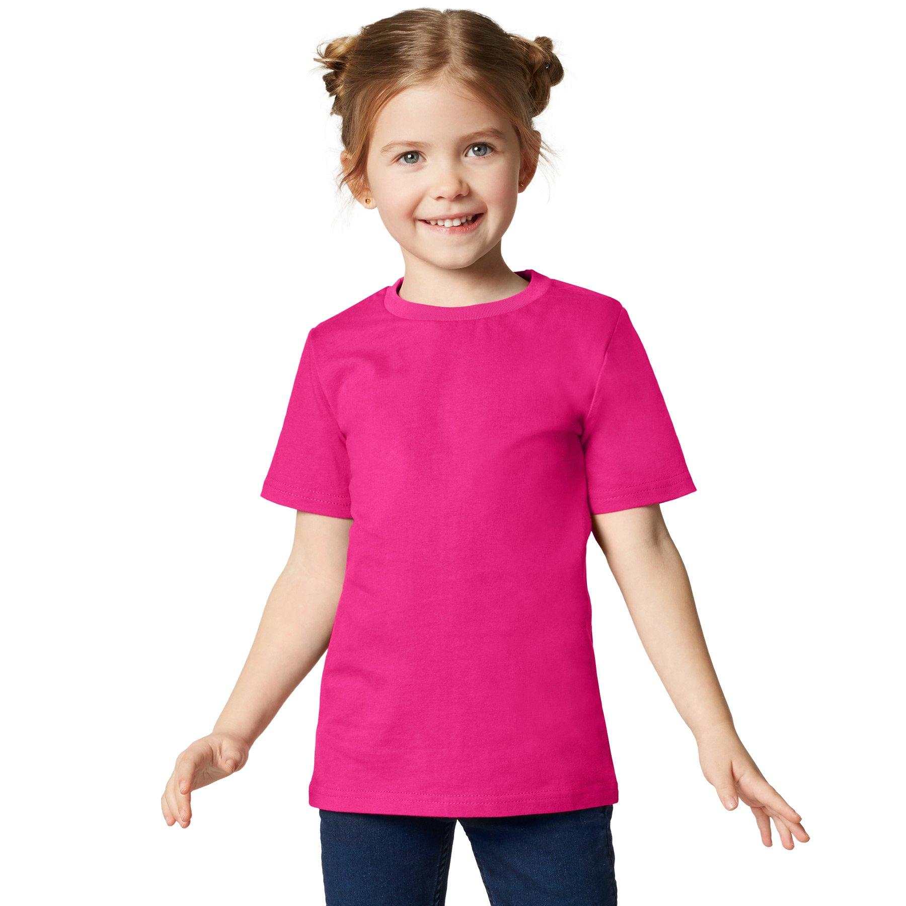 T-shirt Kinder Jungen Pink 104 von Tectake