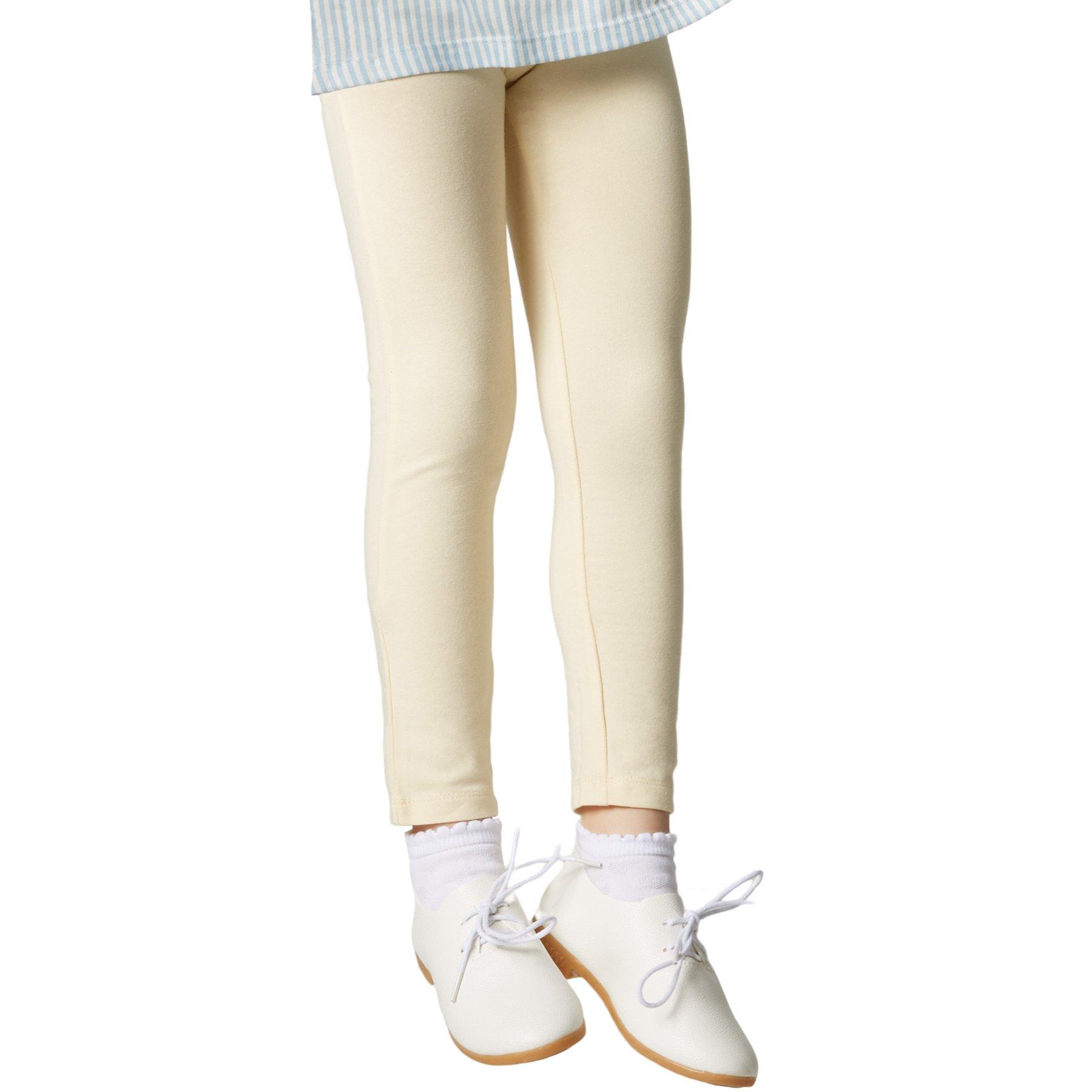 Tectake - Leggings Kinder, 128, Creme von Tectake