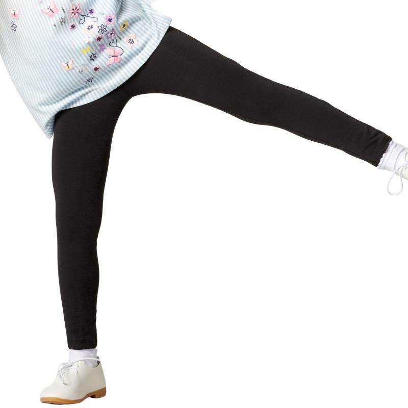 Tectake - Leggings Kinder, 152, Schwarz von Tectake