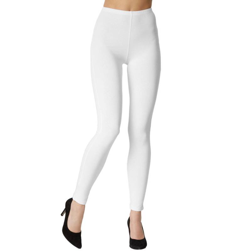 Tectake - Leggings Frauen, für Damen, Weiss, Größe L von Tectake