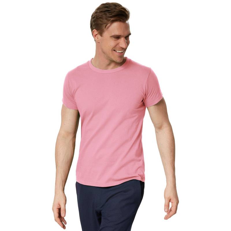 T-shirt Männer Herren Rosa M von Tectake