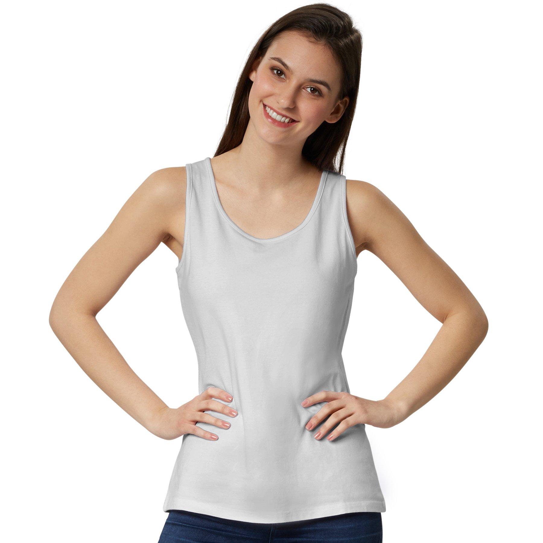 Top Damen Perlgrau XL von Tectake