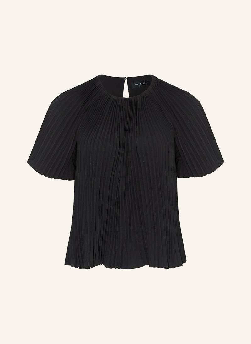 Ted Baker Blusenshirt Agara Mit Plissees schwarz von Ted Baker