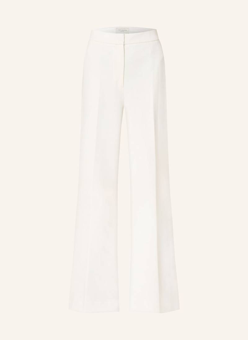 Ted Baker Bootcut-Hose Indriv weiss von Ted Baker