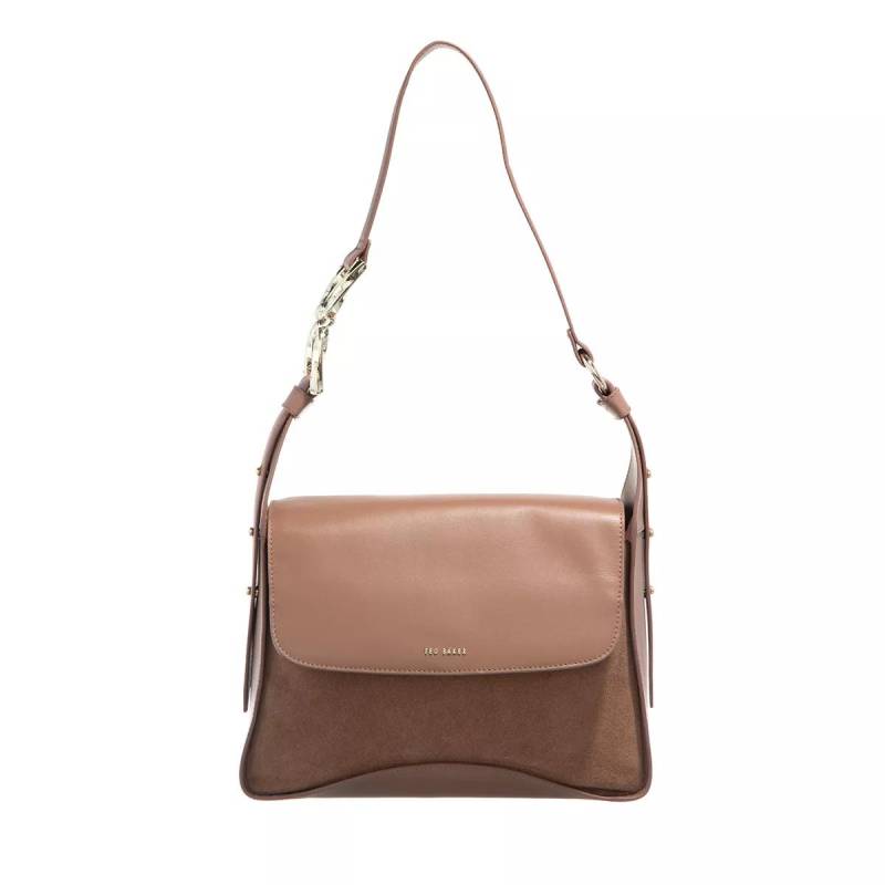 Ted Baker Schultertasche - Cheriah Chain Detail Mini Shoulder Bag - Gr. unisize - in Braun - für Damen von Ted Baker