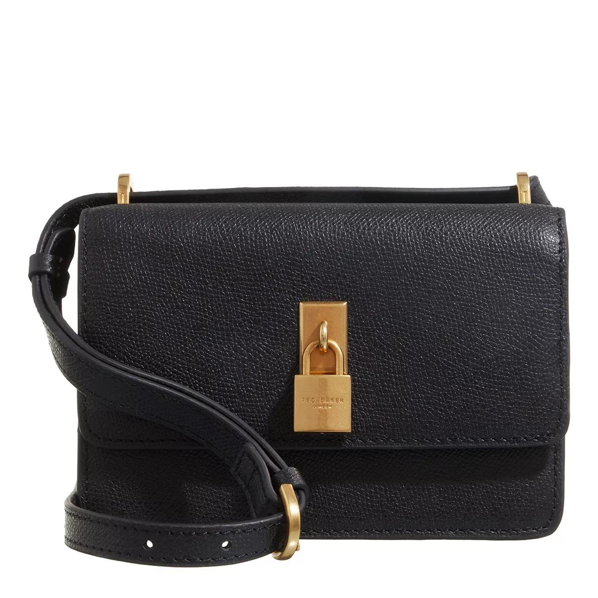 Ted Baker Schultertasche - Ssloane Mini Shoulder Padlock Bag - Gr. unisize - in Schwarz - für Damen von Ted Baker